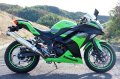 KAWASAKI Ninja250 `13〜`17 TRエキゾーストシステム ステンレスサイレンサー Φ100X400