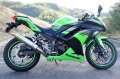 KAWASAKI Ninja250 `13〜`17 TRエキゾーストシステム チタンサイレンサー Φ100X400