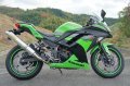 KAWASAKI Ninja250 `13〜`17 TRエキゾーストシステム スリップオン ステンレスサイレンサー Φ100X400