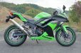 画像1: KAWASAKI Ninja250 `13〜`17 TRエキゾーストシステム アップタイプ チタンサイレンサー Φ100X500 (1)