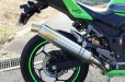 画像3: KAWASAKI Ninja250 `13〜`17 TRエキゾーストシステム チタンサイレンサー Φ100X500 (3)