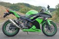 KAWASAKI Ninja250 `13〜`17 TRエキゾーストシステム スリップオン ステンレスショートサイレンサー Φ83X250