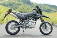 KAWASAKI D-TRACKER 125 TRエキゾーストシステムスリップオン チタンサイレンサー Φ100X300