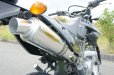 画像2: KAWASAKI D-TRACKER 125 TRエキゾーストシステムスリップオン チタンサイレンサー Φ100X300 (2)