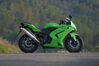 KAWASAKI Ninja 250R TRエキゾーストシステムスリップオン ステンレスサイレンサー Φ100X500