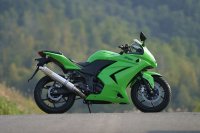 KAWASAKI Ninja 250R TRエキゾーストシステム ステンレスサイレンサー Φ100X500