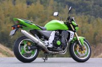 KAWASAKI Z1000 `03-`06 TRエキゾーストシステム ステンレスサイレンサー Φ100X500