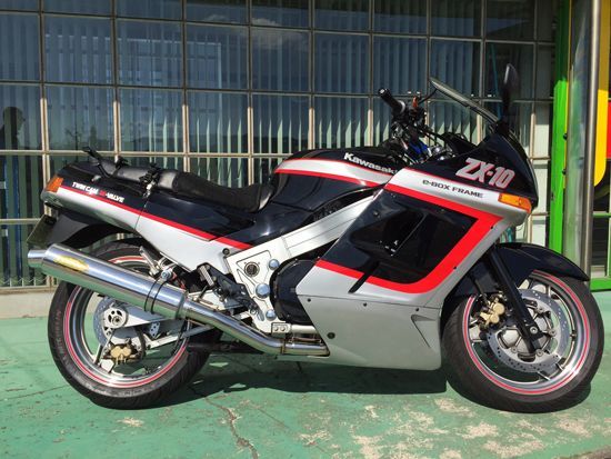 KAWASAKI ZX-10 アレーテ・ボルテックス ステンレスサイレンサー Φ115X480