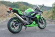 画像2: KAWASAKI Ninja250 `13〜`17 TRエキゾーストシステム アップタイプ チタンサイレンサー Φ100X500