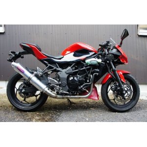 画像: KAWASAKI Ninja250SL TRエキゾーストシステム ステンレスサイレンサーΦ100x500mm