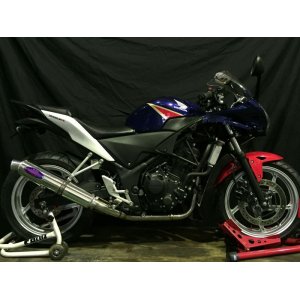 画像: HONDA CBR250R TRエキゾーストシステム ステンレスサイレンサーΦ100x500mm レーシングタイプ