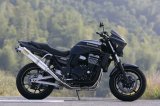 画像: KAWASAKI ZRX1200DAEG TRエキゾーストシステム アップタイプ ステンレスサイレンサー Φ100X500