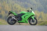 画像: KAWASAKI Ninja 250R TRエキゾーストシステム ステンレスサイレンサー Φ83X250