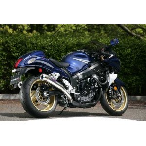 画像: SUZUKI GSX1300R HAYABUSA `08〜'13 TRエキゾーストシステムスリップオン 月光メガホン