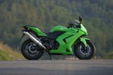 画像: KAWASAKI Ninja 250R TRエキゾーストシステムスリップオン ステンレスサイレンサー Φ100X500