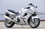 画像: KAWASAKI ZZ-R1200 TRエキゾーストシステム ステンレスサイレンサー Φ100X400