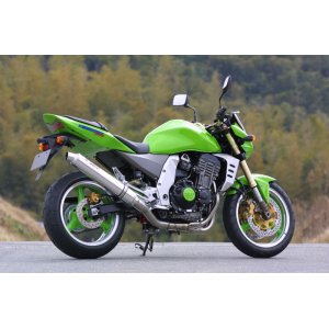 画像: KAWASAKI Z1000 `03-`06 TRエキゾーストシステム ステンレスサイレンサー Φ100X500