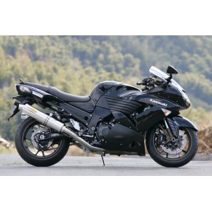 画像: KAWASAKI ZZ-R1400 -`08/ZX-14 TRエキゾーストシステムスリップオン ステンレスサイレンサー Φ115X480