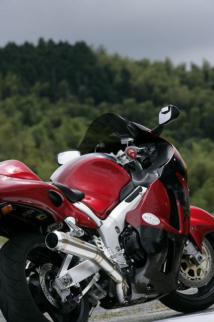 画像3: SUZUKI GSX1300R HAYABUSA -`07 TRエキゾーストシステム 月光メガホン