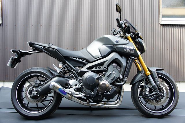 画像1: YAMAHA MT-09 TRエキゾーストシステム 月光メガホン