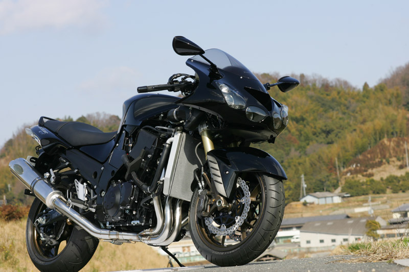 画像4: KAWASAKI ZZ-R1400 -`11 TRエキゾーストシステム ステンレスサイレンサー Φ115X480